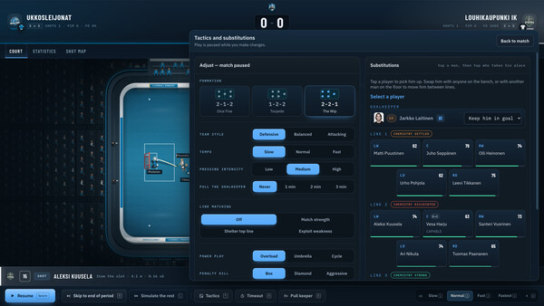 Floorball Manager screenshot 7