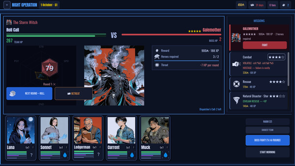 Roll Call: Hero League Manager screenshot 2