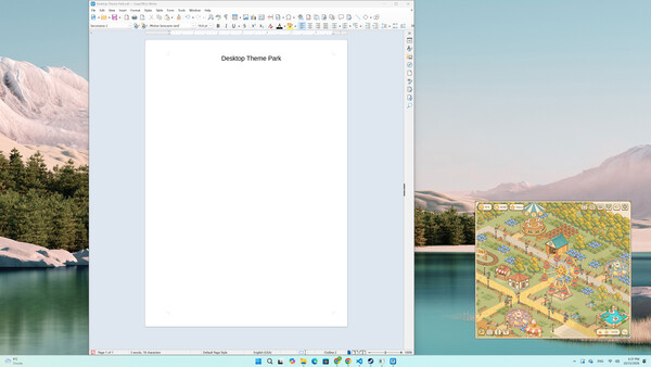 Desktop Theme Park Demo 스크린샷 4