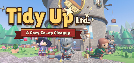 Tidy Up Ltd.: A Cozy Co-op Cleanup 표지