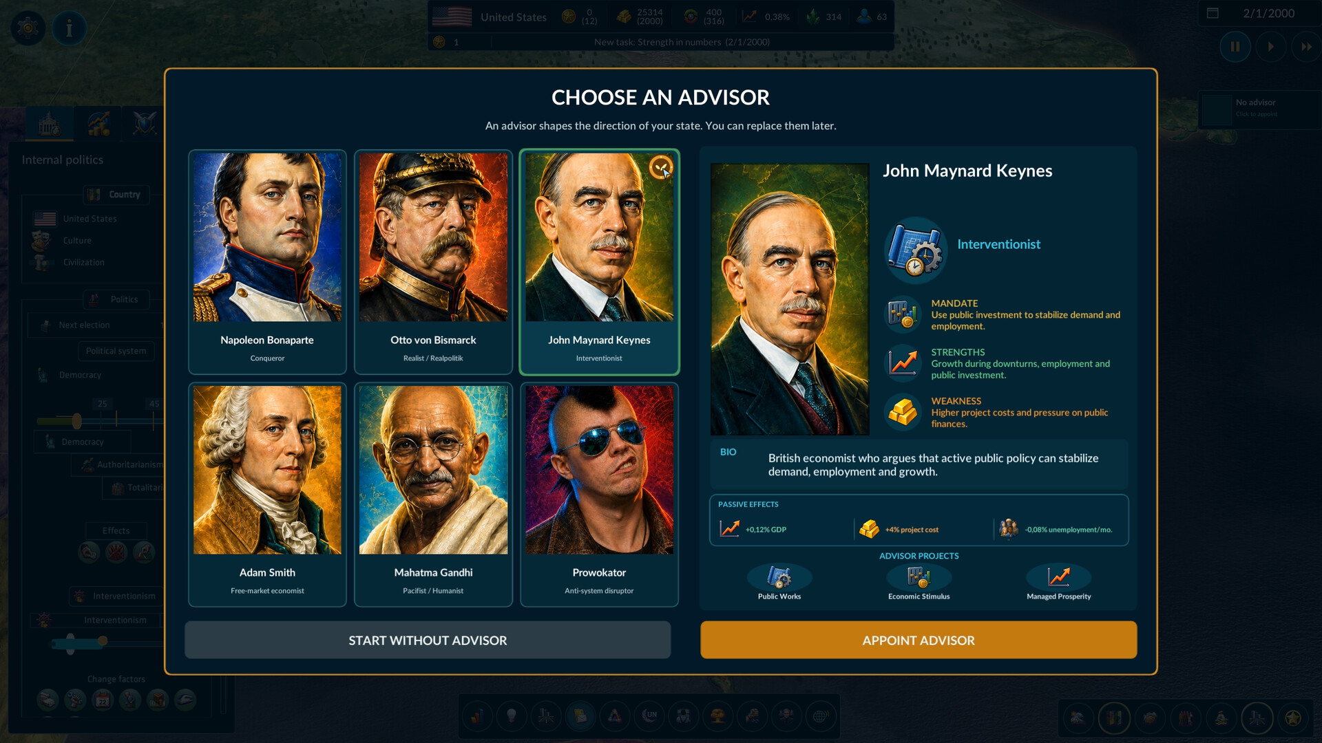 Realpolitiks 4: Back to the Roots screenshot #3