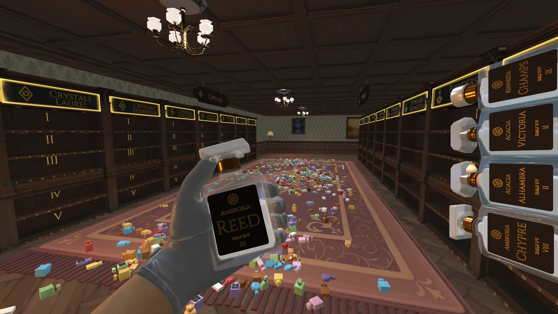 Scentkeeper: Tidy Up the Perfume Archive! Demo 遊戲畫面 3