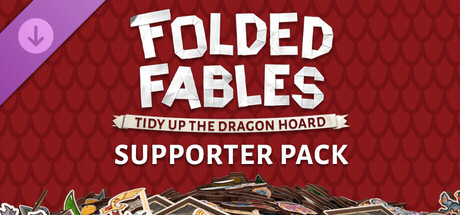 Folded Fables: Tidy Up The Dragon Hoard Supporter Pack (PDF Coloring Book)