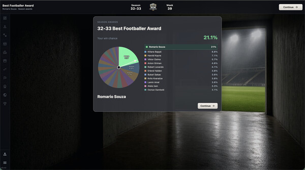 Realistic Football Career screenshot 13