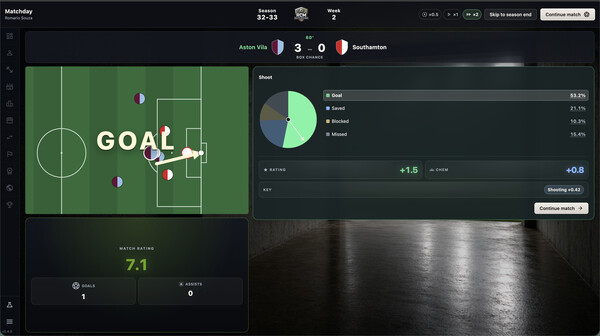 Realistic Football Career screenshot 8