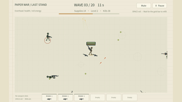 Paper War - Last Stand screenshot 2