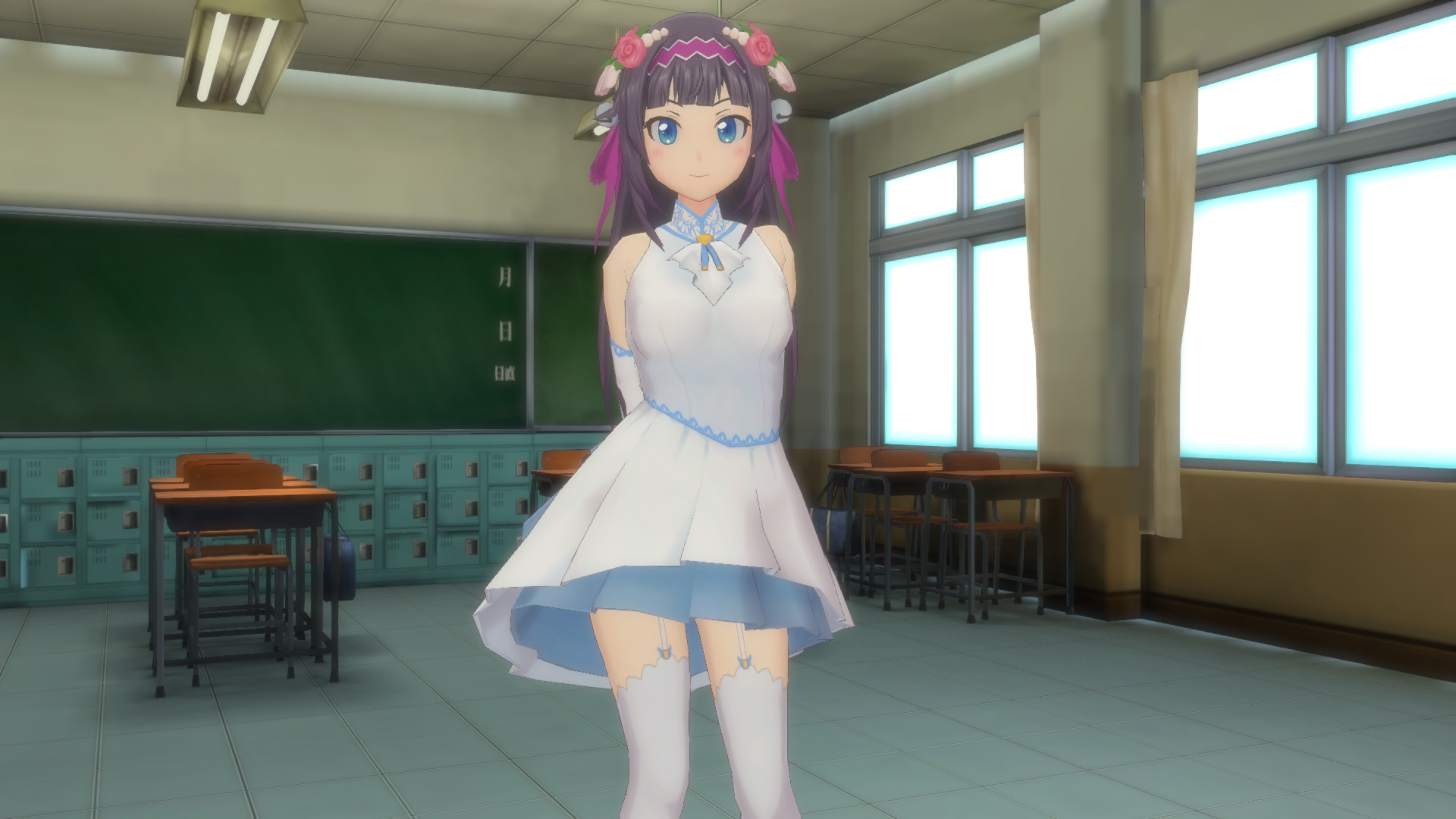 Gal*Gun: Double Peace - 'Wedding Dress' Costume Set Featured Screenshot #1