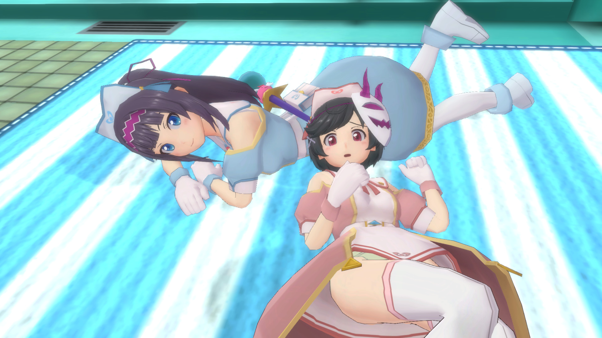 Gal*Gun: Double Peace - 'Revitalizing Cleric' Costume Set Featured Screenshot #1