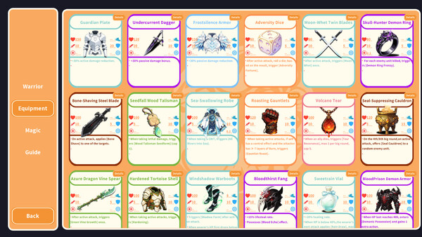 Wuxing Realm 스크린샷 2