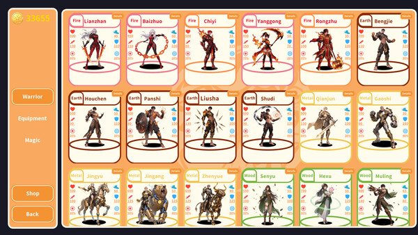 Wuxing Realm 스크린샷 3