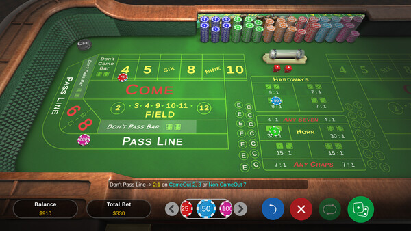 Las Vegas Craps 스크린샷 2