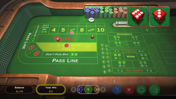 Las Vegas Craps 스크린샷 1