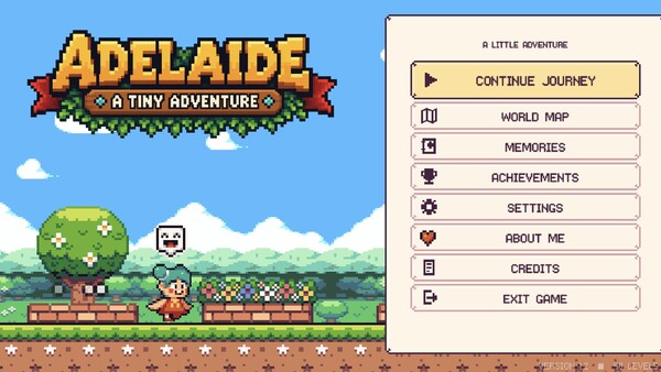 Adelaide: A Tiny Adventure 스크린샷 1