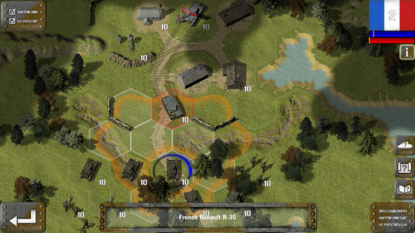 Screenshot z Tank Battle: Blitzkrieg