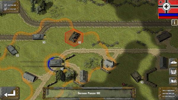 Screenshot z Tank Battle: Blitzkrieg