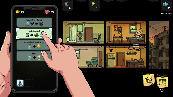 Doomscrolling Life Simulator 스크린샷 4