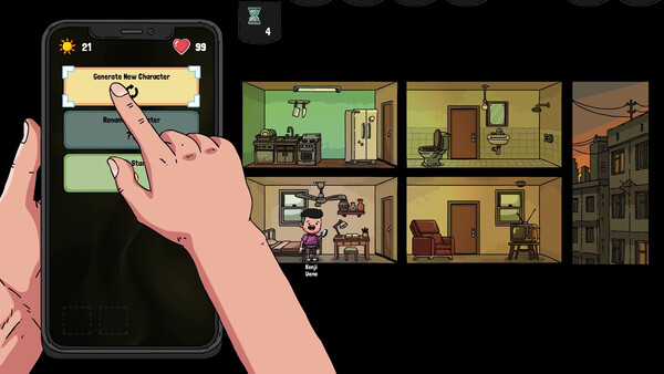 Doomscrolling Life Simulator screenshot 1