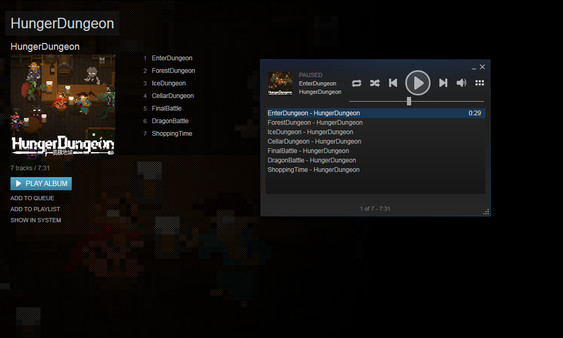 Hunger Dungeon Deluxe Edition + Sound Track