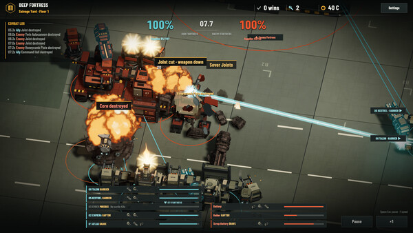 DEEP FORTRESS 스크린샷 1