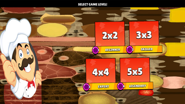 Screenshot of Foodland Puzzle