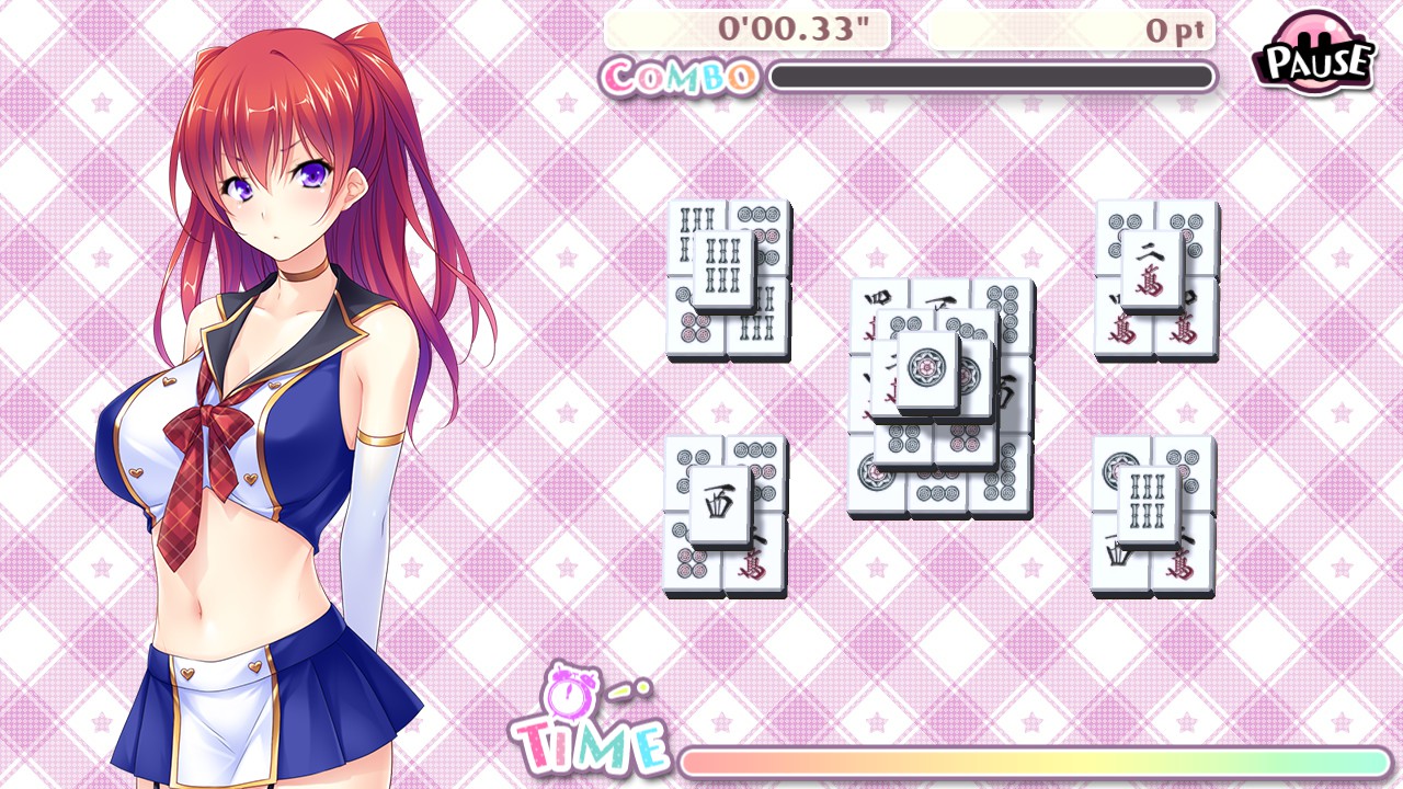 Delicious! Pretty Girls Mahjong Solitaire screenshot #5