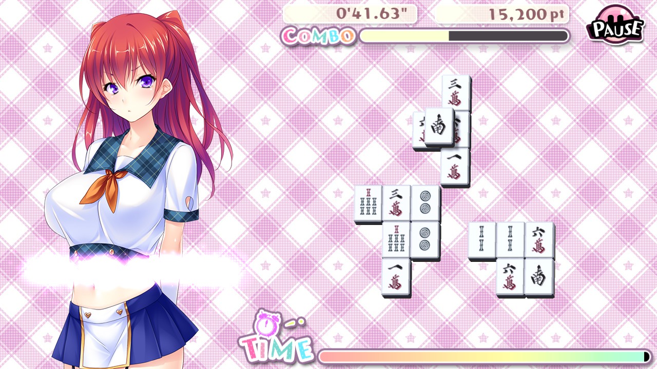 Delicious! Pretty Girls Mahjong Solitaire screenshot #7