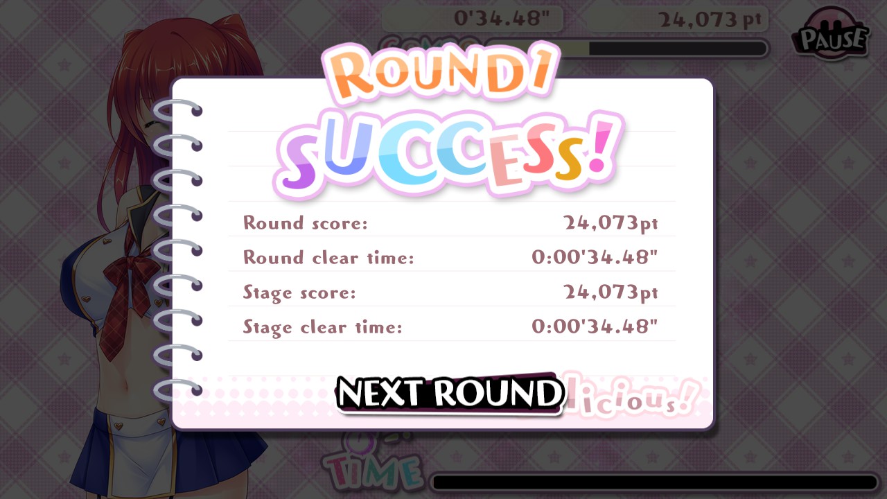 Delicious! Pretty Girls Mahjong Solitaire screenshot #6