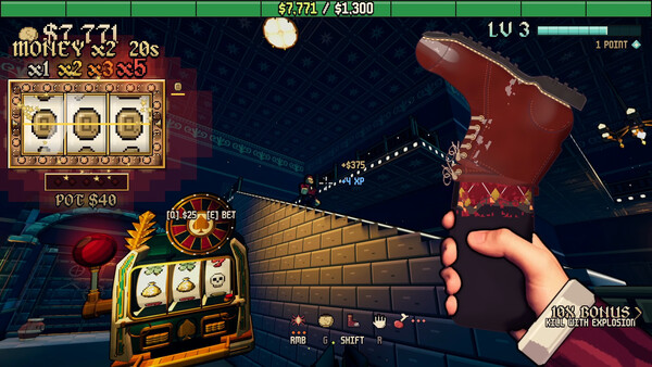 LOADED HAND: Casino Shooter Roguelike screenshot 3