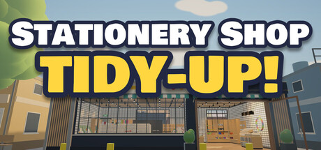 Stationery Shop Tidy-Up — Steam header