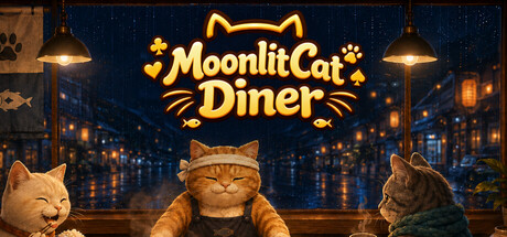 Moonlit Cat Diner