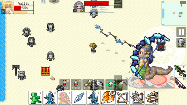 Screenshot z Dawn of Warriors