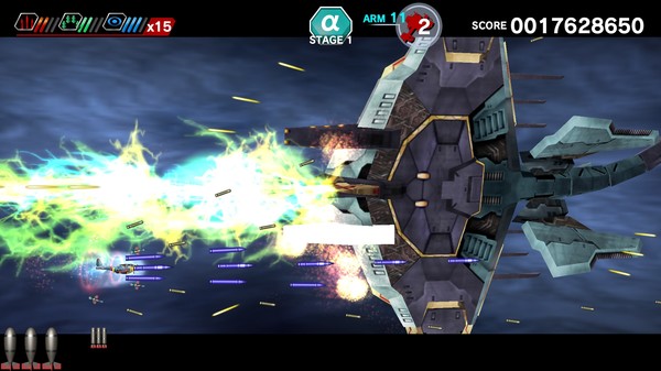 DARIUSBURST Chronicle Saviours - Battle Garegga