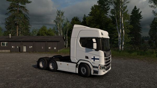 Euro Truck Simulator 2 - Finnish Paint Jobs Pack — скриншот 9