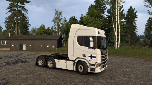 Euro Truck Simulator 2 - Finnish Paint Jobs Pack — скриншот 11