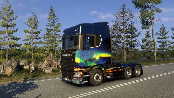 Euro Truck Simulator 2 - Finnish Paint Jobs Pack — скриншот 7