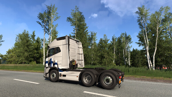 Euro Truck Simulator 2 - Finnish Paint Jobs Pack — скриншот 12