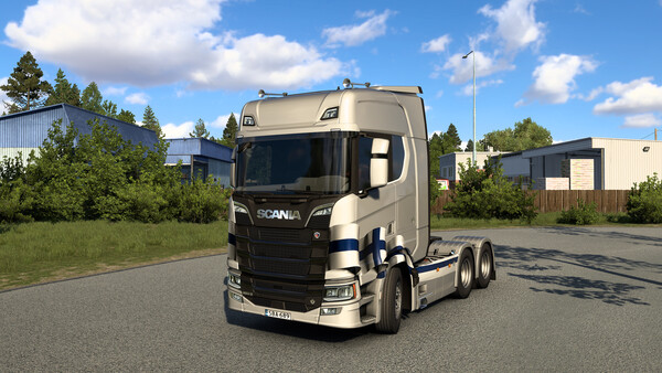 Euro Truck Simulator 2 - Finnish Paint Jobs Pack — скриншот 10