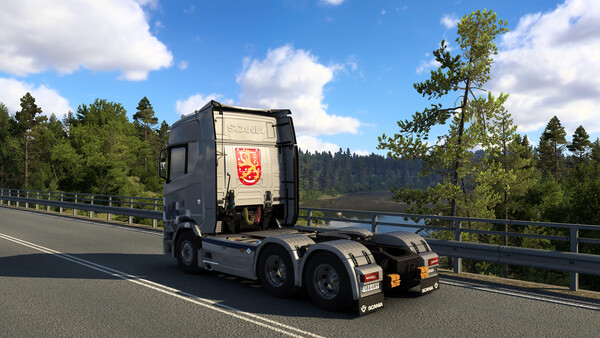 Euro Truck Simulator 2 - Finnish Paint Jobs Pack — скриншот 6
