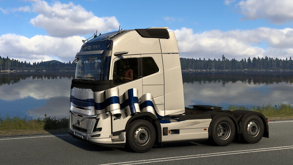 Euro Truck Simulator 2 - Finnish Paint Jobs Pack — скриншот 8