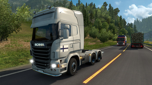 KHAiHOM.com - Euro Truck Simulator 2 - Finnish Paint Jobs Pack