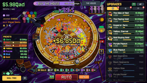Roulette Incremental — 9