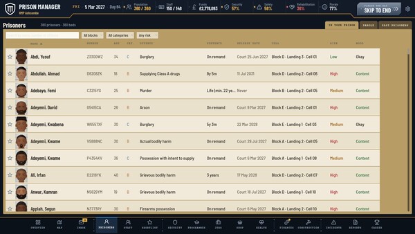 Prison Manager screenshot 9