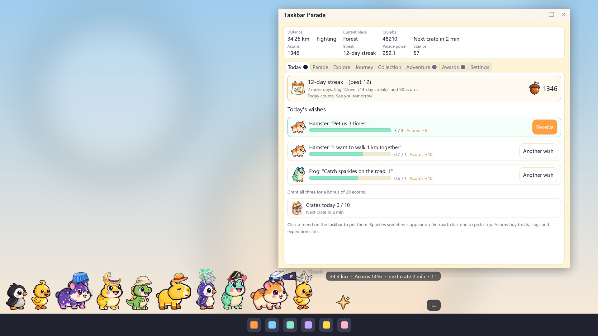 Taskbar Parade 遊戲畫面 3