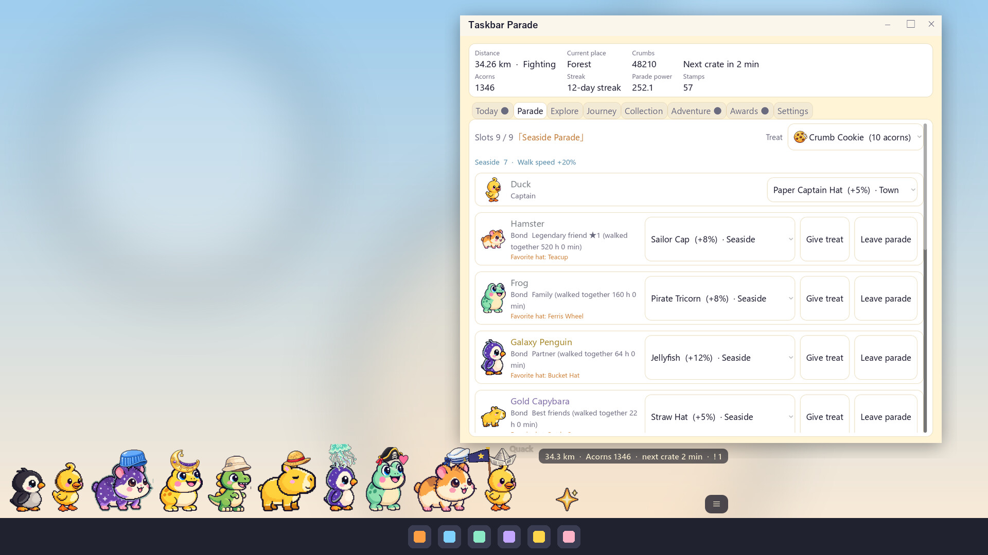 Taskbar Parade 遊戲畫面 5