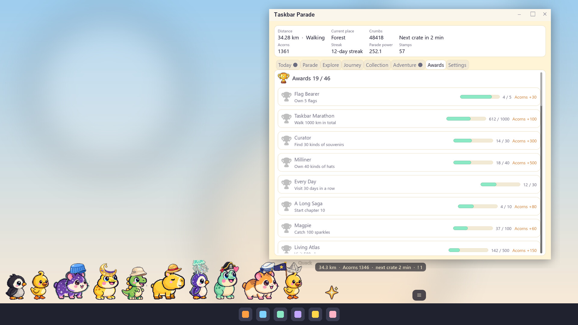 Taskbar Parade 遊戲畫面 8