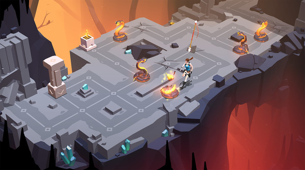 Lara Croft GO screenshot