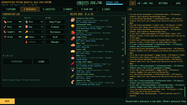Unidentified Frying Objects: Idle Cafe Empire 스크린샷 2