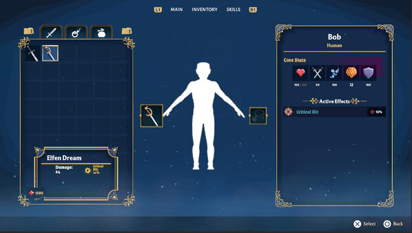 DungeonVerse Demo 스크린샷 1