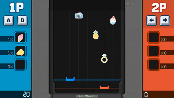 FRUIT CATCH: TWO BASKETS screenshot 1