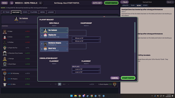 Snake Draft — 5